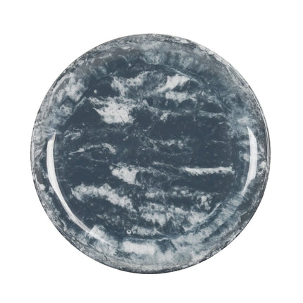 Đĩa Ăn Tròn Melamine Cal-Mil 22351-10-119 25.4 cm - Xanh Dương