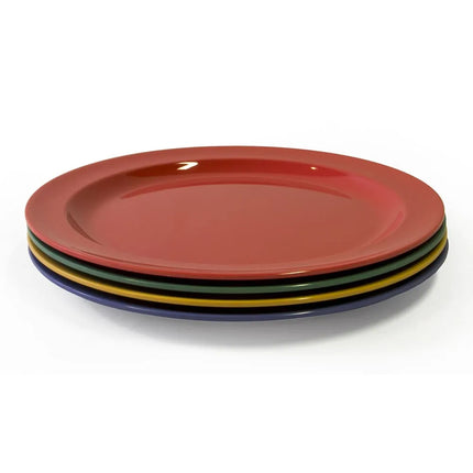 Đĩa Ăn Tròn Melamine Elite Global Solutions B91PL-MIX 22.9 cm, Nhiều Màu