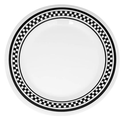 Đĩa Ăn Tròn Melamine GET WP-9-X 22.9 cm, Trắng