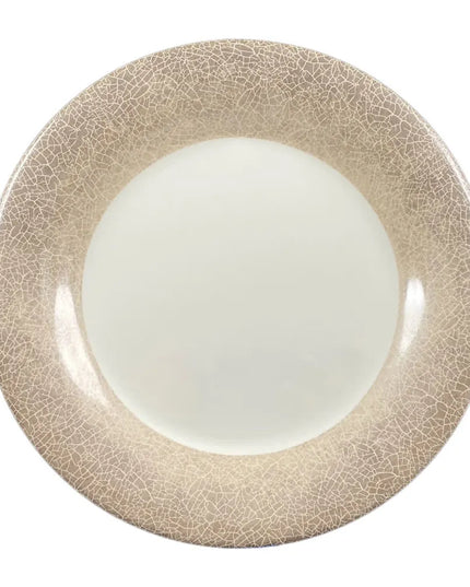 Đĩa Ăn Tròn Melamine Thunder Group DM009J 23.5 cm - Be