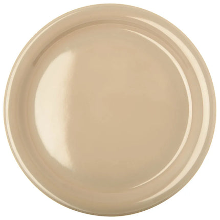Đĩa Ăn Tròn Nhựa Melamine Carlisle, 22.9 cm, Màu Be (KL20025)