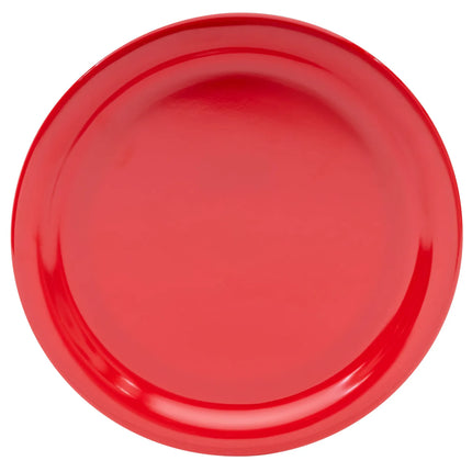 Đĩa Ăn Tròn Nhựa Melamine Carlisle 22.9 cm, Màu Đỏ (KL20005)