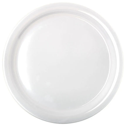 Đĩa Ăn Tròn Nhựa Melamine Carlisle 22.9 cm, Màu Trắng (KL20002)