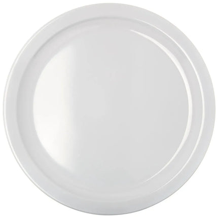 Đĩa Ăn Tròn Nhựa Melamine Carlisle, 25.4 cm, Màu Trắng (KL11602)