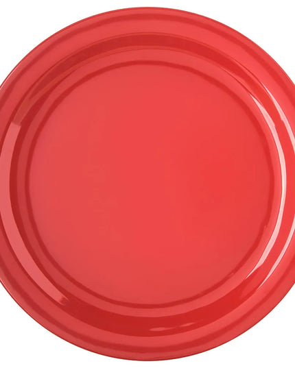 Đĩa Ăn Tròn Nhựa Melamine Carlisle 26cm, Màu Đỏ (4350005)