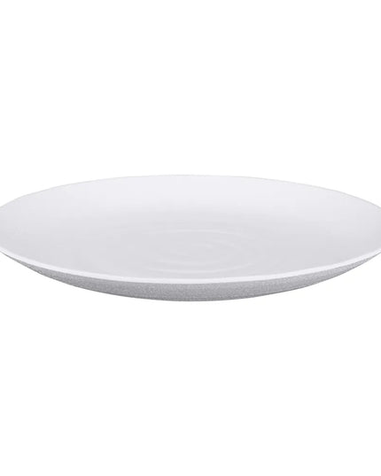 Đĩa Ăn Tròn Nhựa Melamine Elite Global Solutions 25.4 cm, Màu Trắng (JW7010-W)