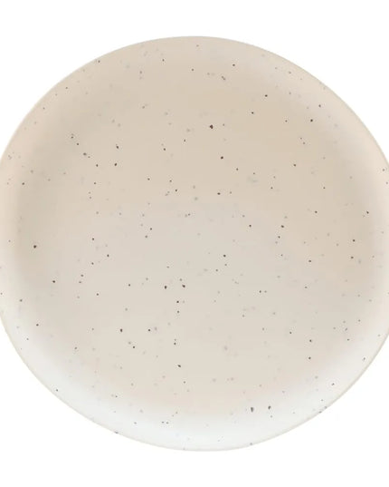 Đĩa Ăn Tròn Nhựa Melamine Elite Global Solutions 27.3 cm, Màu Vỏ Trứng (B182106-ESS)