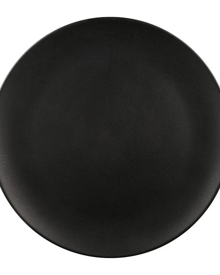 Đĩa Ăn Tròn Nhựa Melamine Elite Global Solutions 27.9cm, Màu Đen (ECO1111R-B)