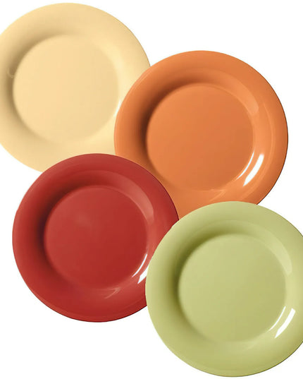 Đĩa Ăn Tròn Nhựa Melamine GET 22.9cm, Nhiều Màu (SP-NP-9-COMBO)