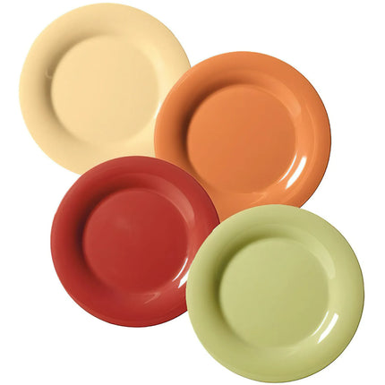 Đĩa Ăn Tròn Nhựa Melamine GET 22.9cm, Nhiều Màu (SP-NP-9-COMBO)
