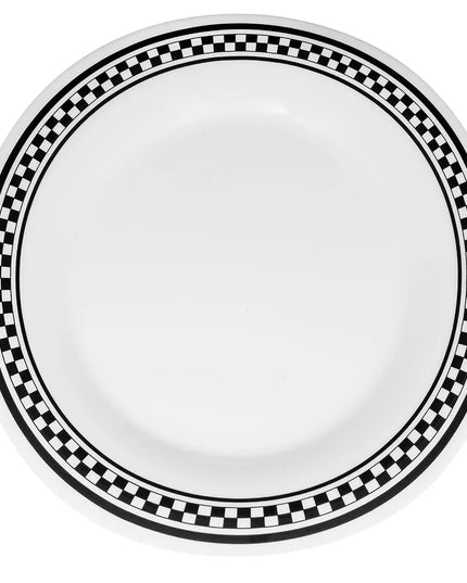 Đĩa Ăn Tròn Nhựa Melamine GET 26.7cm, Màu Trắng (WP-10-X)