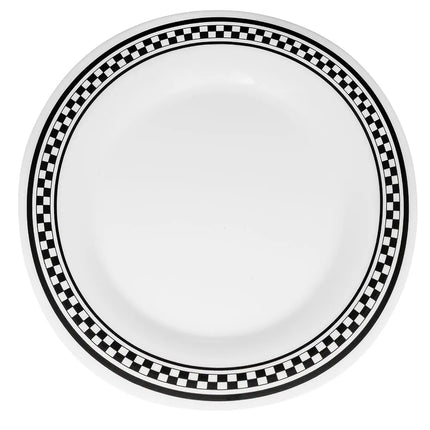 Đĩa Ăn Tròn Nhựa Melamine GET 26.7cm, Màu Trắng (WP-10-X)