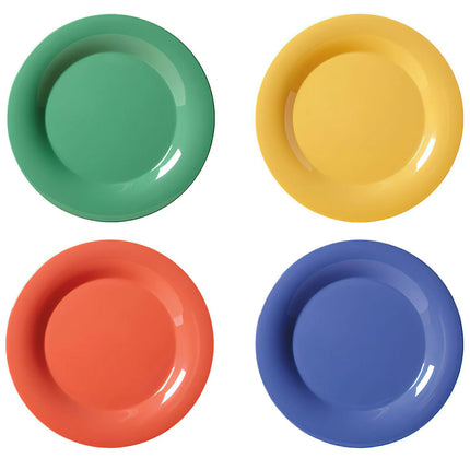 Đĩa Ăn Tròn Nhựa Melamine GET 30.5cm, Nhiều Màu (WP-12-MIX)