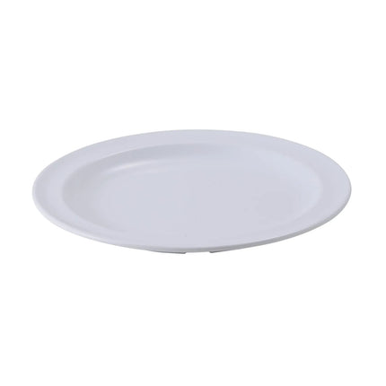 Đĩa Ăn Tròn Nhựa Melamine Winco MMPR-8W 20.3 cm, Màu Trắng