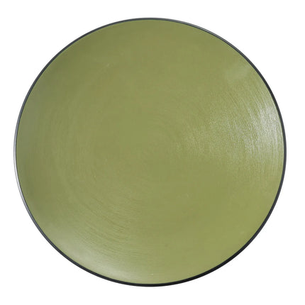 Đĩa Ăn Tròn Nhựa Melamine Yanco BM-109GR 21.6cm, Màu Xanh Lá