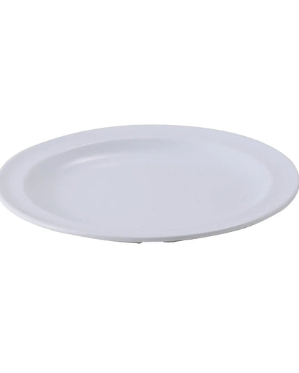 Đĩa Ăn Tròn Winco MMPR-7W Nhựa Melamine 17.8 cm, Màu Trắng