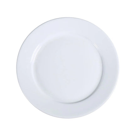 Đĩa Ăn Tròn Yanco AC-21 30.5cm - Sứ, Màu Super White