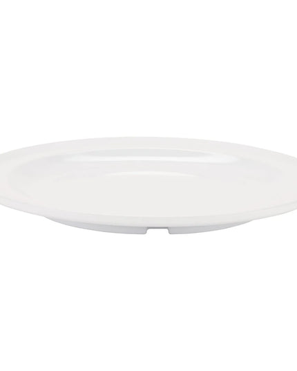 Đĩa Ăn Trưa Tròn Nhựa Melamine GET 20.3 cm, Màu Trắng (DP-508-W)