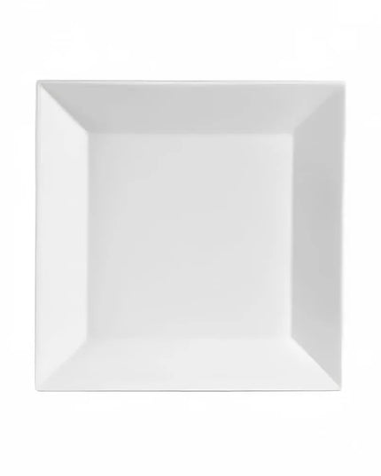 Đĩa Ăn Vuông Kingsquare CAC 30.5cm - Sứ, Trắng Tinh (KSE21)