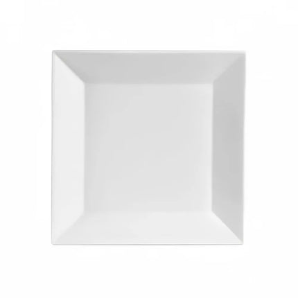 Đĩa Ăn Vuông Kingsquare CAC 30.5cm - Sứ, Trắng Tinh (KSE21)