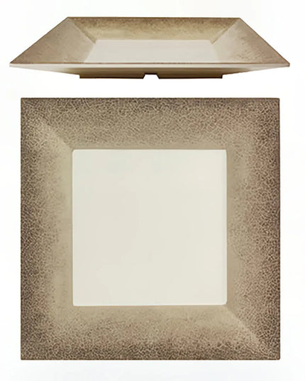 Đĩa Ăn Vuông Nhựa Melamine Thunder Group SD3210J 25.4 cm, Be