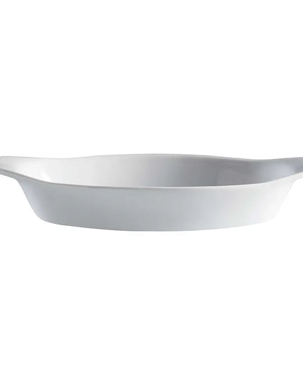 Đĩa Au Gratin Oval GET PA1101909712 Actualite 290 ml Sứ Trắng Sáng