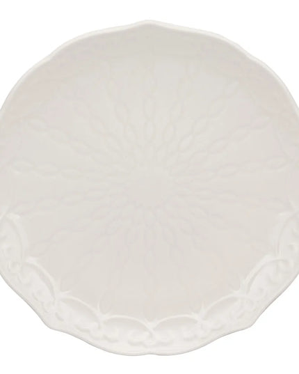 Đĩa Bánh Mì Tròn Bone China 10 Strawberry Street EVER-0005 15.2 cm, Trắng