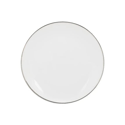 Đĩa Bánh Mì Tròn Silver Line 10 Strawberry Street CPSL0005 16.8 cm - Sứ Porcelain, Trắng