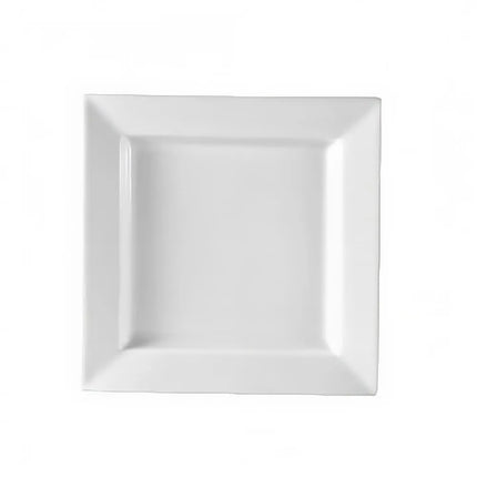 Đĩa Bánh Mì Vuông CAC Princesquare 15.2cm - Sứ, Trắng Super (PNS-6)