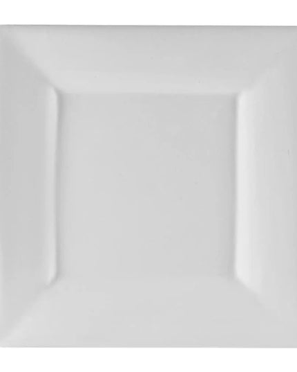 Đĩa Bánh Mì Vuông Sứ 10 Strawberry Street WTR-6SQ 16.2 cm, Whittier Trắng
