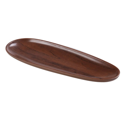 Đĩa Bầu Dục Melamine Yanco WL-214 35.6 cm - Vân Gỗ