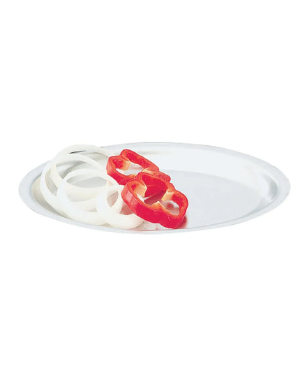 Đĩa Bít Tết Oval Thay Thế Vollrath 81180 19.7 x 29.8 cm, Inox