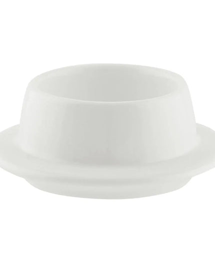 Đĩa Bơ Tròn Whittier 10 Strawberry Street WTR-2SAUDSH 9.5 cm - Sứ, Trắng