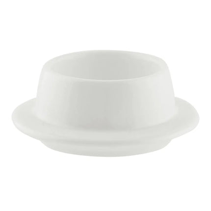 Đĩa Bơ Tròn Whittier 10 Strawberry Street WTR-2SAUDSH 9.5 cm - Sứ, Trắng