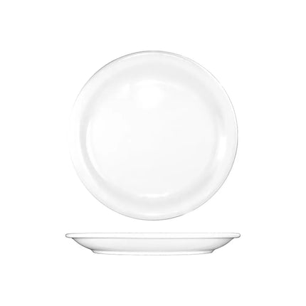 Đĩa Brighton™ Tròn ITI 14 cm - Sứ, European White (BR-5)