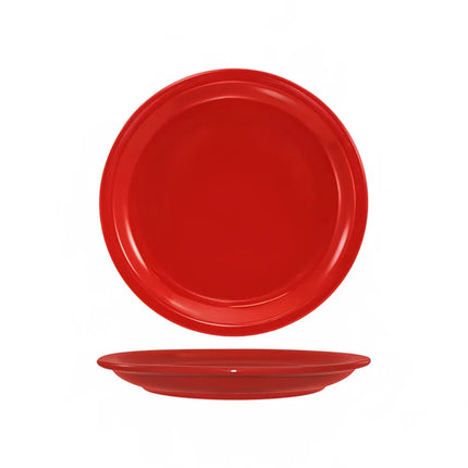 Đĩa Cancun™ Tròn ITI 16.5 cm - Gốm, Crimson Red (CAN-6-CR)