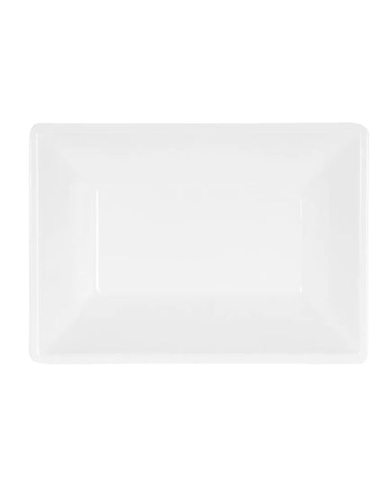 Đĩa Chữ Nhật Cal-Mil 24201-57-15 Melamine 12.7 cm x 17.8 cm, Màu Trắng