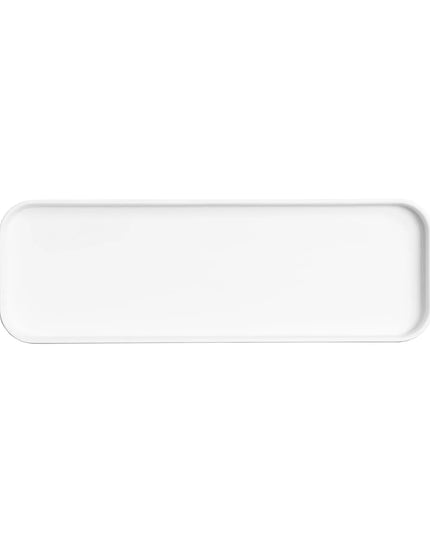 Đĩa Chữ Nhật Melamine Cal-Mil 22025-412-15 33 cm x 10.2 cm Màu Trắng