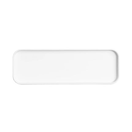 Đĩa Chữ Nhật Melamine Cal-Mil 22025-412-15 33 cm x 10.2 cm Màu Trắng