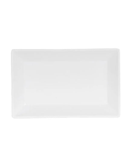Đĩa Chữ Nhật Melamine Cal-Mil 24201-117-15 - 27.9cm x 17.8cm, Trắng