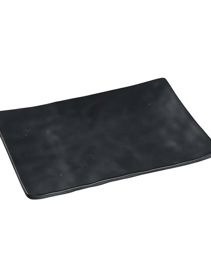 Đĩa Chữ Nhật Melamine Yanco BP-2008 20.3 cm x 14 cm, Màu Đen
