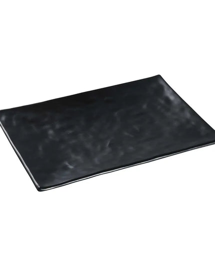 Đĩa Chữ Nhật Melamine Yanco BP-2016 40.6 x 26 cm - Đen