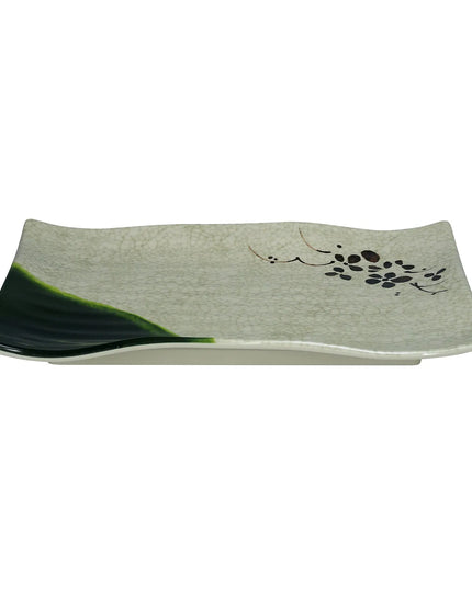 Đĩa Chữ Nhật Melamine Yanco HO-2416 40.6 cm x 26.7 cm, Màu Beige