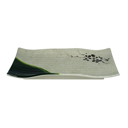 Đĩa Chữ Nhật Melamine Yanco HO-2416 40.6 cm x 26.7 cm, Màu Beige