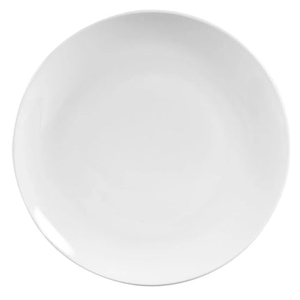 Đĩa Coupe Tròn Sứ Libbey 840-438C 26.7 cm, Màu Trắng Sáng, Porcelana
