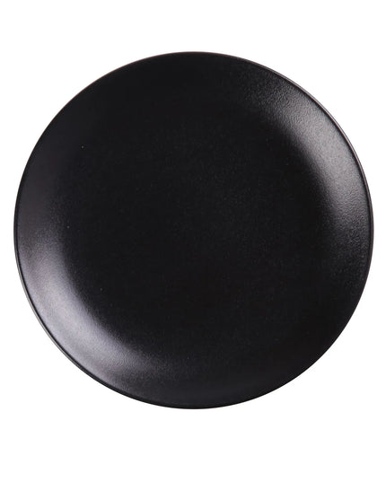Đĩa Coupe Tròn Yanco NB-309 23.2 cm - Gốm Sứ, Noble Black