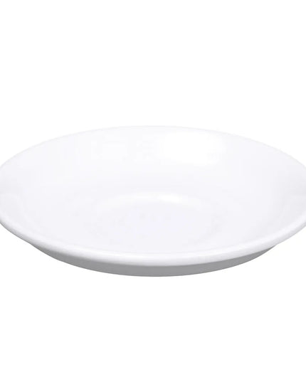 Đĩa Lót Tách Cà Phê Tròn Nhựa Melamine Elite Global Solutions 14.3cm, Màu Trắng (DS-W)