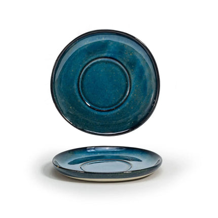 Đĩa Lót Tách Tròn Artefact® Front Of The House DCS064BLP23 15.2 cm, Sứ, Indigo