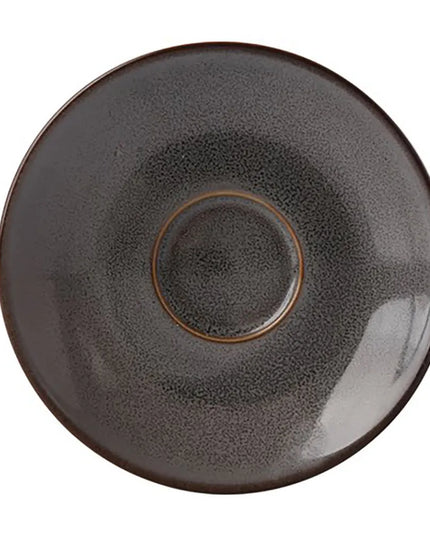 Đĩa Lót Tách Tròn Ceramic Yanco PK-002 14.6 cm, Xám