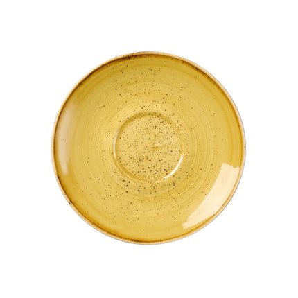 Đĩa Lót Tròn Churchill Stonecast® 15.9cm Dùng Cho SMSSCB281 - Gốm, Vàng Mustard Seed (SMSSCSS1)